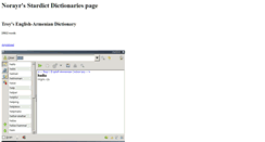 Desktop Screenshot of dictionaries.arnet.am